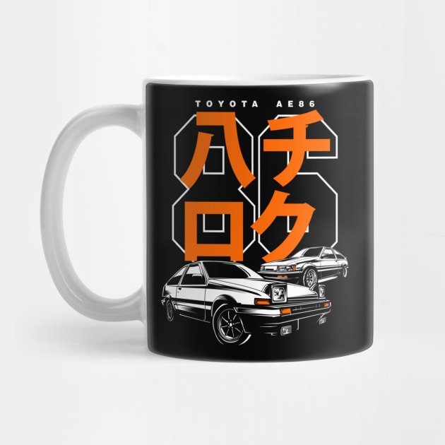 HACHIROKU - Toyota AE86 by rizadeli